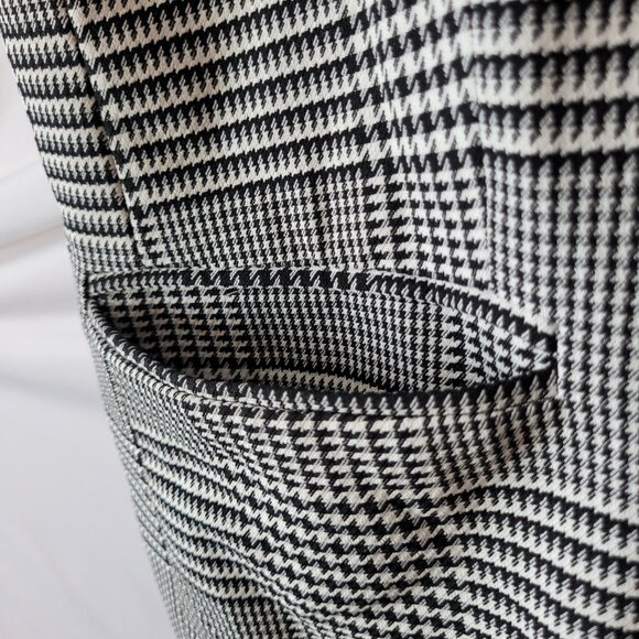 Rachel Zoe Houndstooth Plaid Vest Size XL - Picture 10 of 11